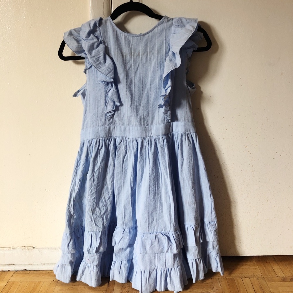 Baby Blue Ruffle Dress